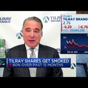 Tilray CEO on shares being down, oversupply, U.S. cannabis legislation and Canada growth plans